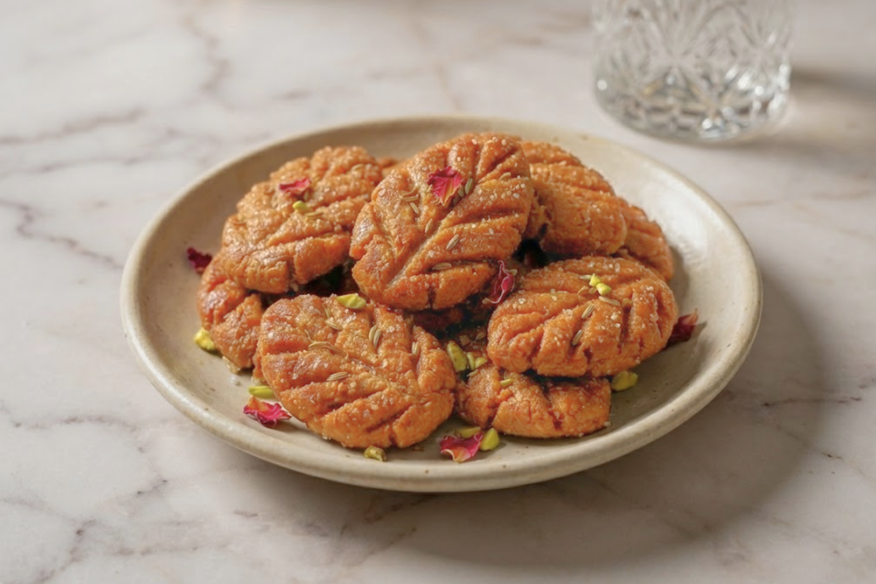 Desi Ghee Jaggery Thekua